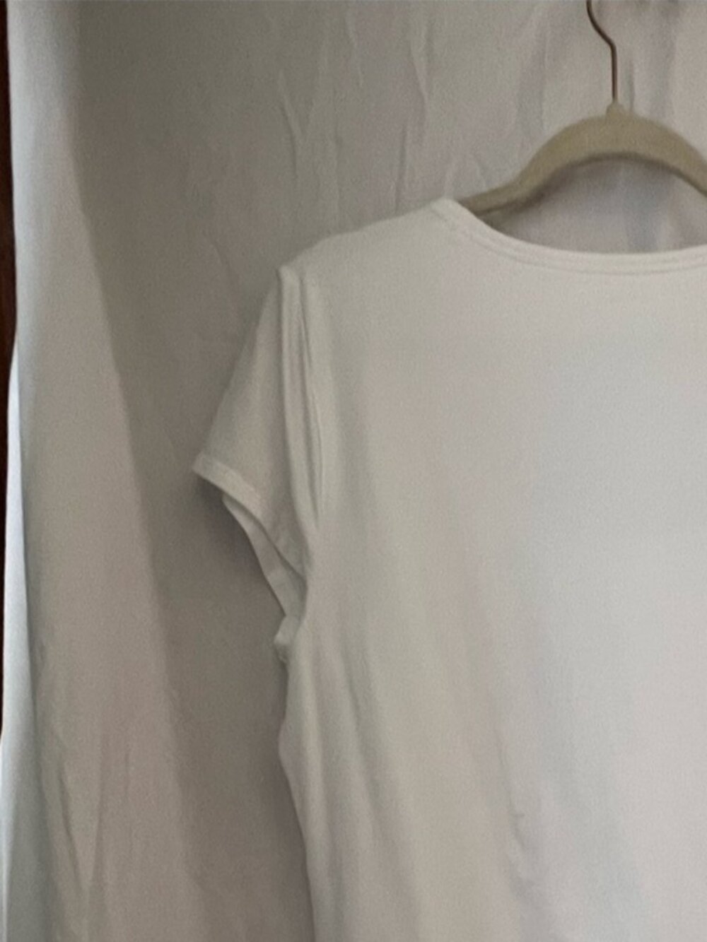 White Scoop Neck Bodysuit - Picture 2 of 2